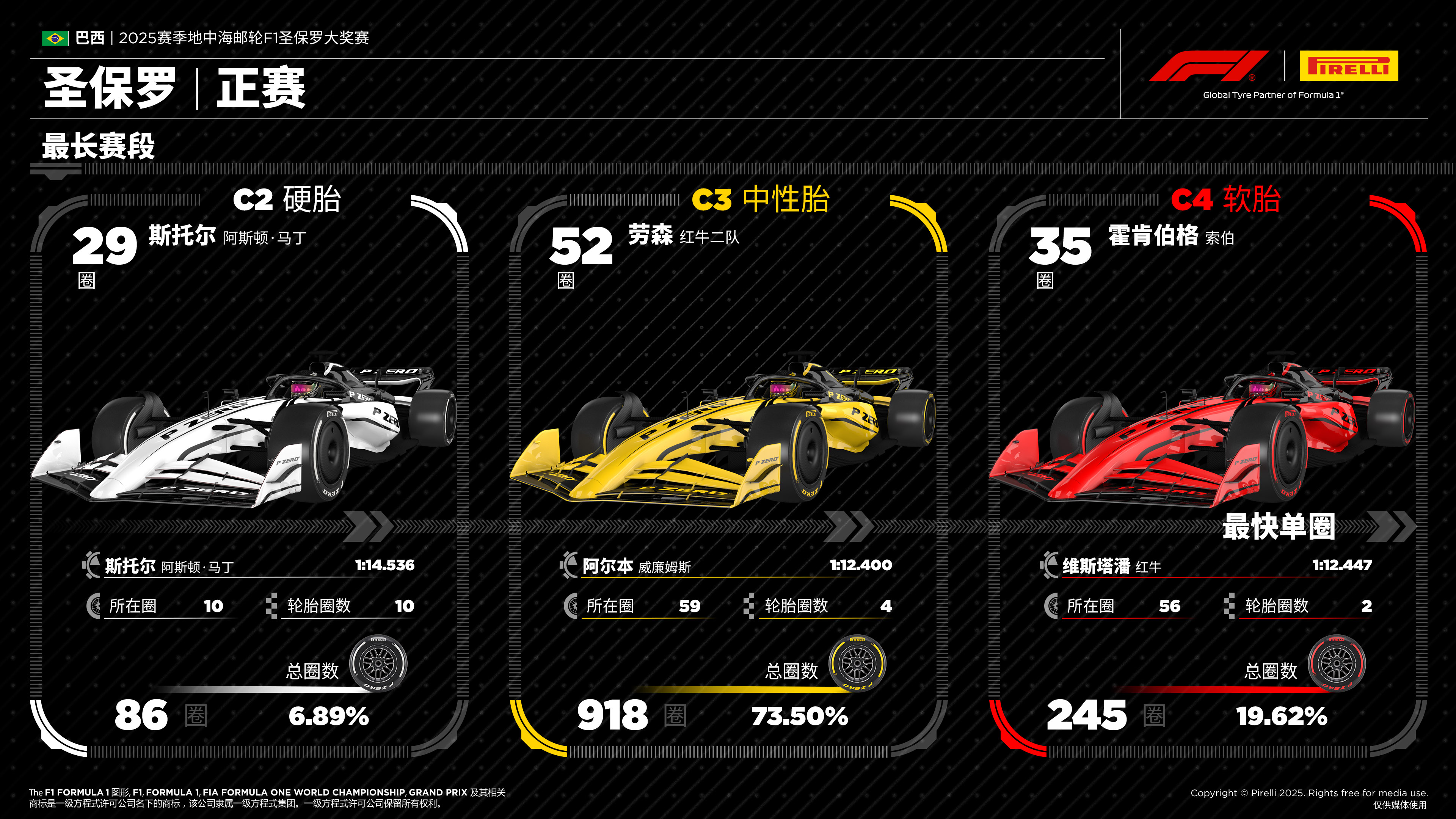 F1圣保罗大奖赛——正赛