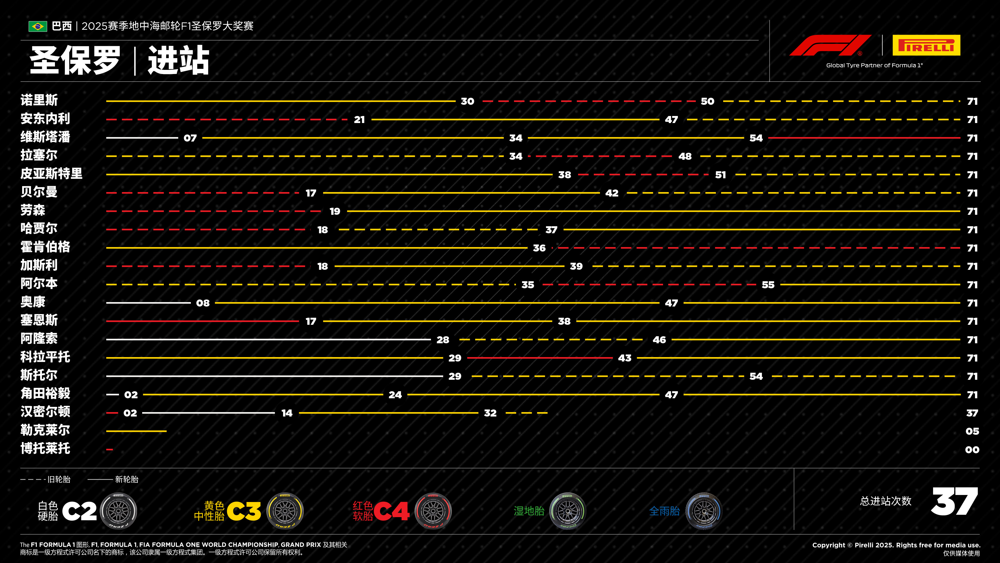 F1圣保罗大奖赛——进站